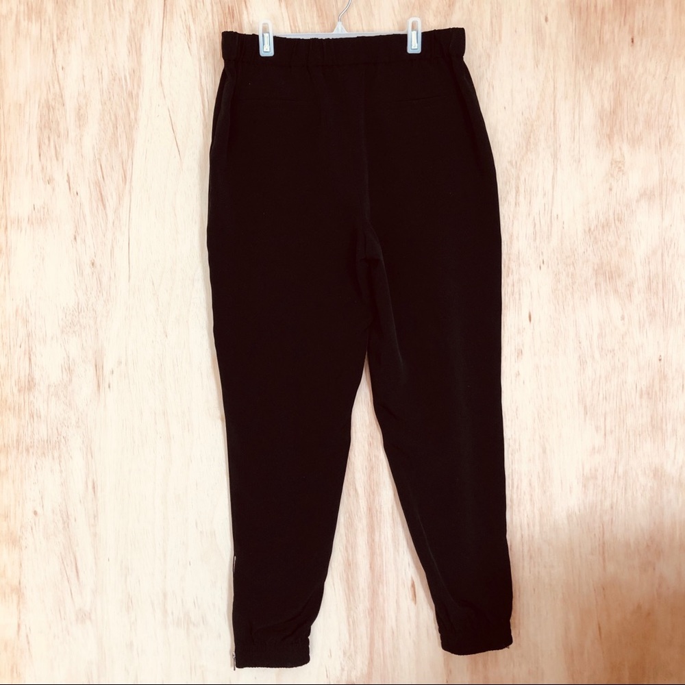 🦜🦜ZIPPER LEG/CALVIN KLEIN Black Pants